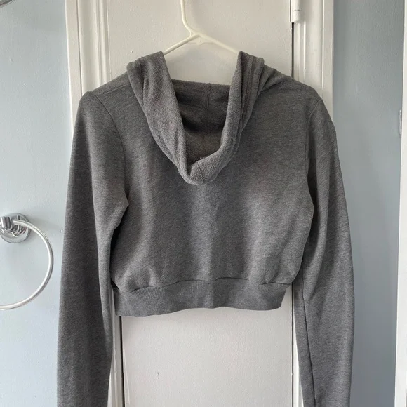 Hollister Crop Top Hoodie - Picture 2 of 3